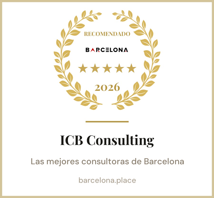 logo ICB mejor consultora 2026 barcelona - Barcelona place